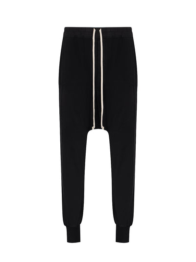 Prisoner Drawstring Jersey Pants (Black)