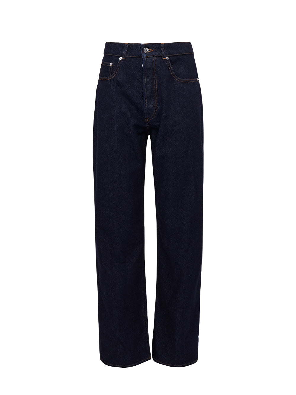 5 Pocket Straight Leg Trousers (Indigo)