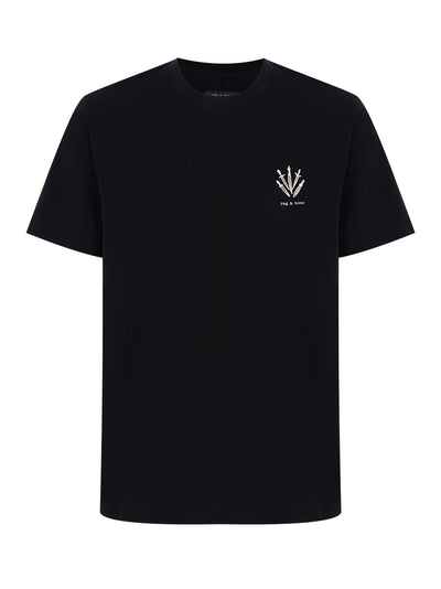 Dagger Embroidery Tee (Black)