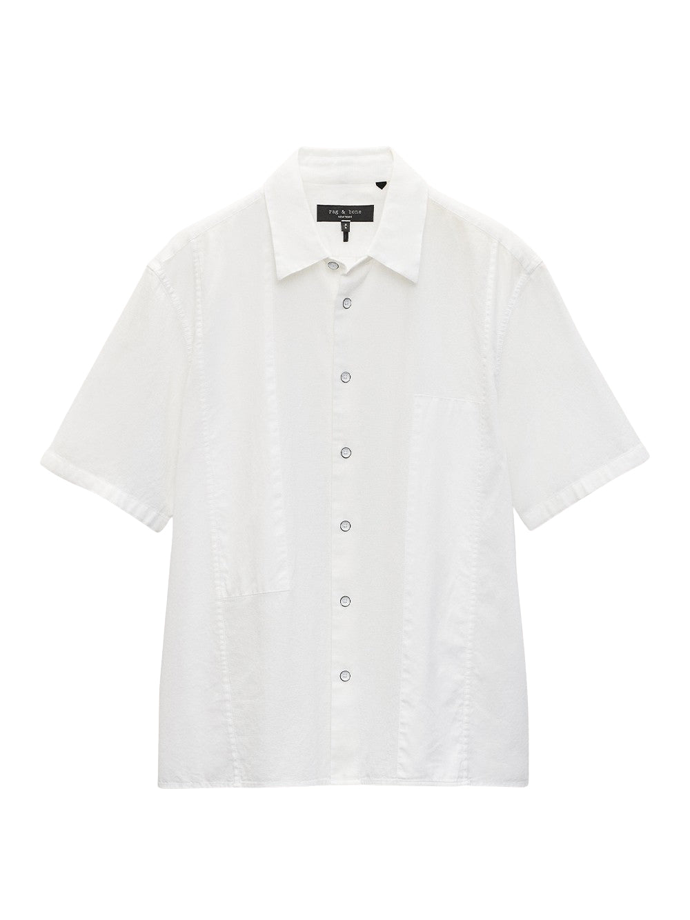Dalton Patchwork Shirt (White)