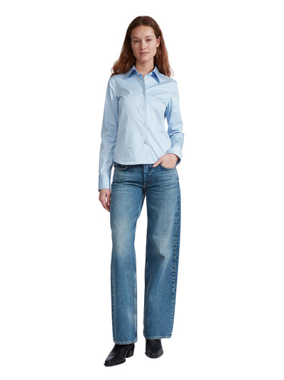 Dayton Poplin Shirt (Light Blue)