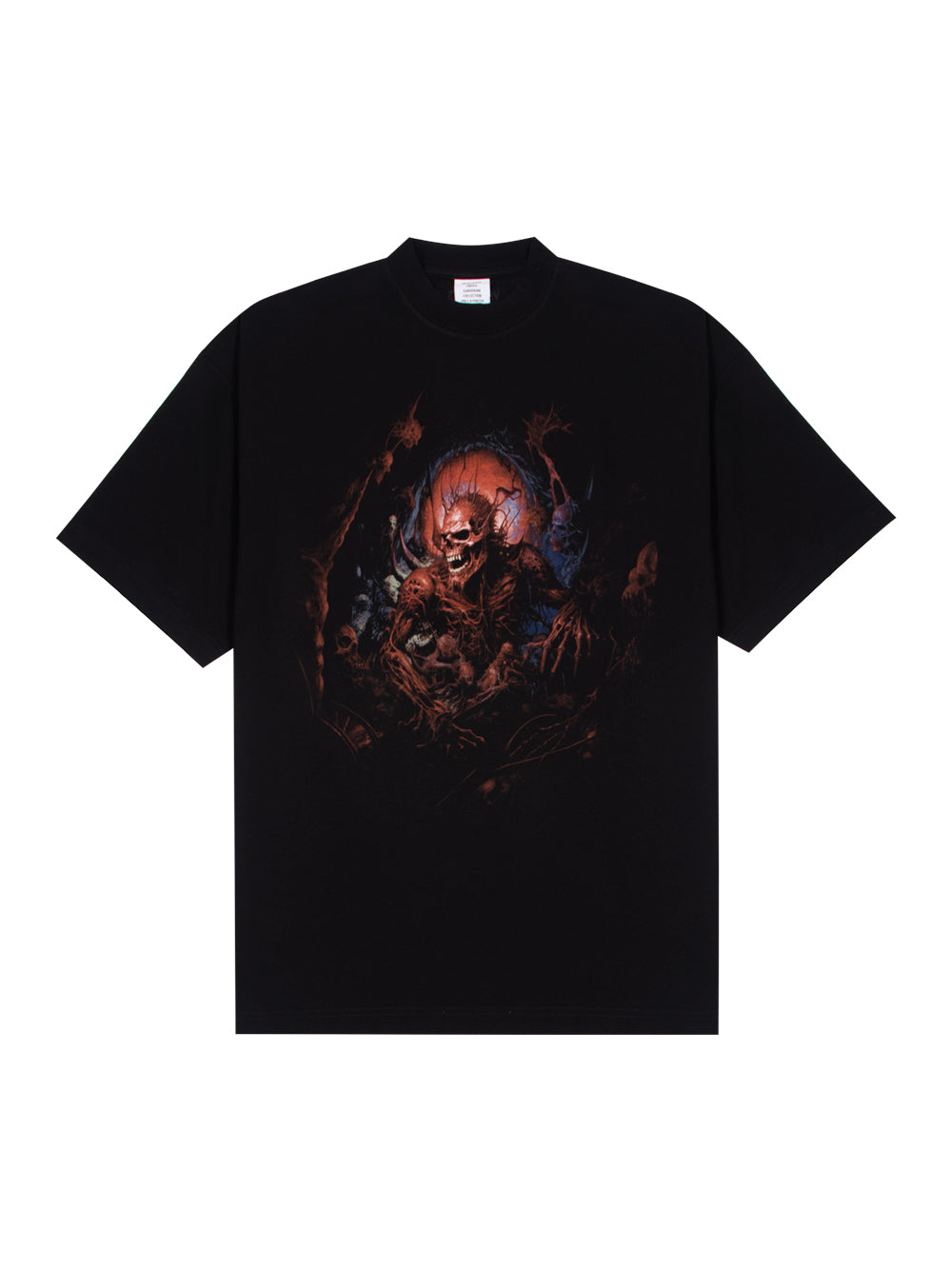 Death Metal Oversized T-Shirt (Black/Red)