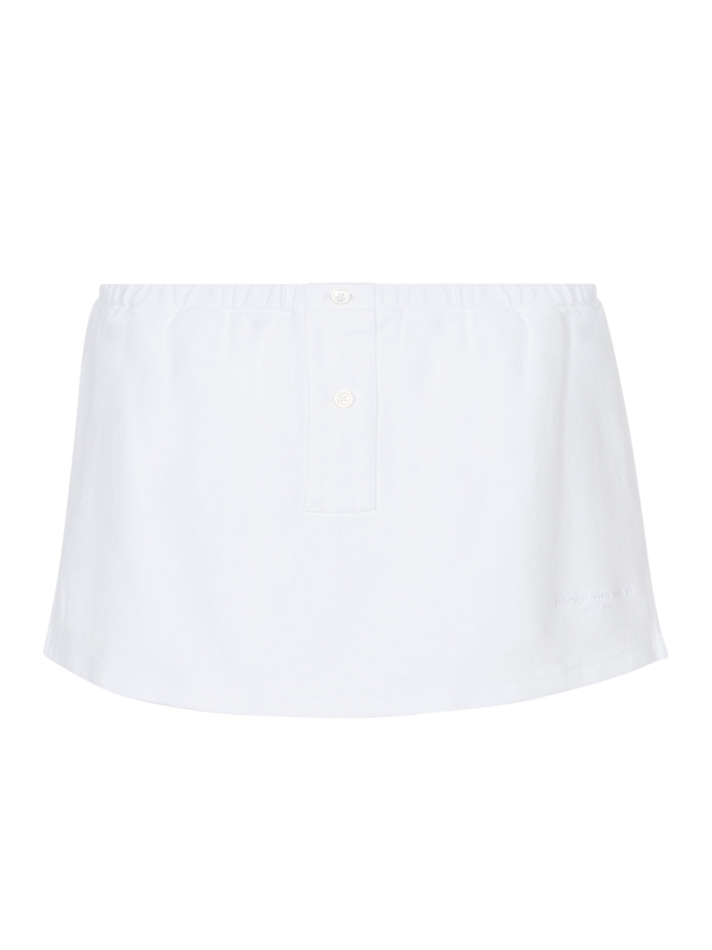 Deconstructed Miniskort (Vintage White)