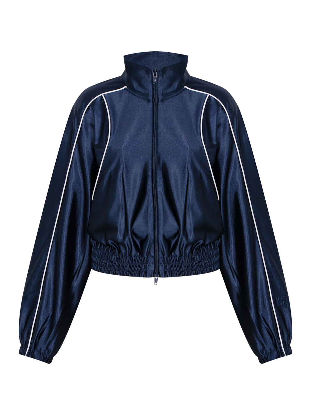 Deconstructed Track Jacket (Navy Grey)