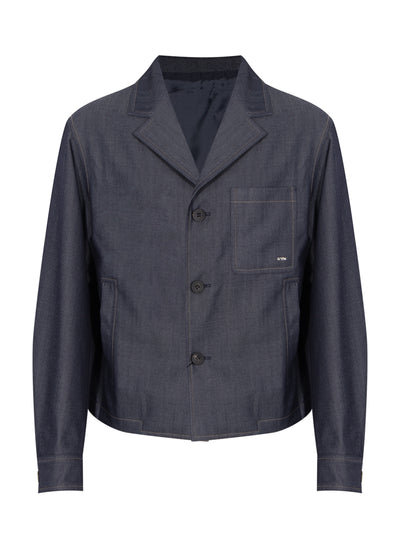 Denim Like Jacket (Navy)