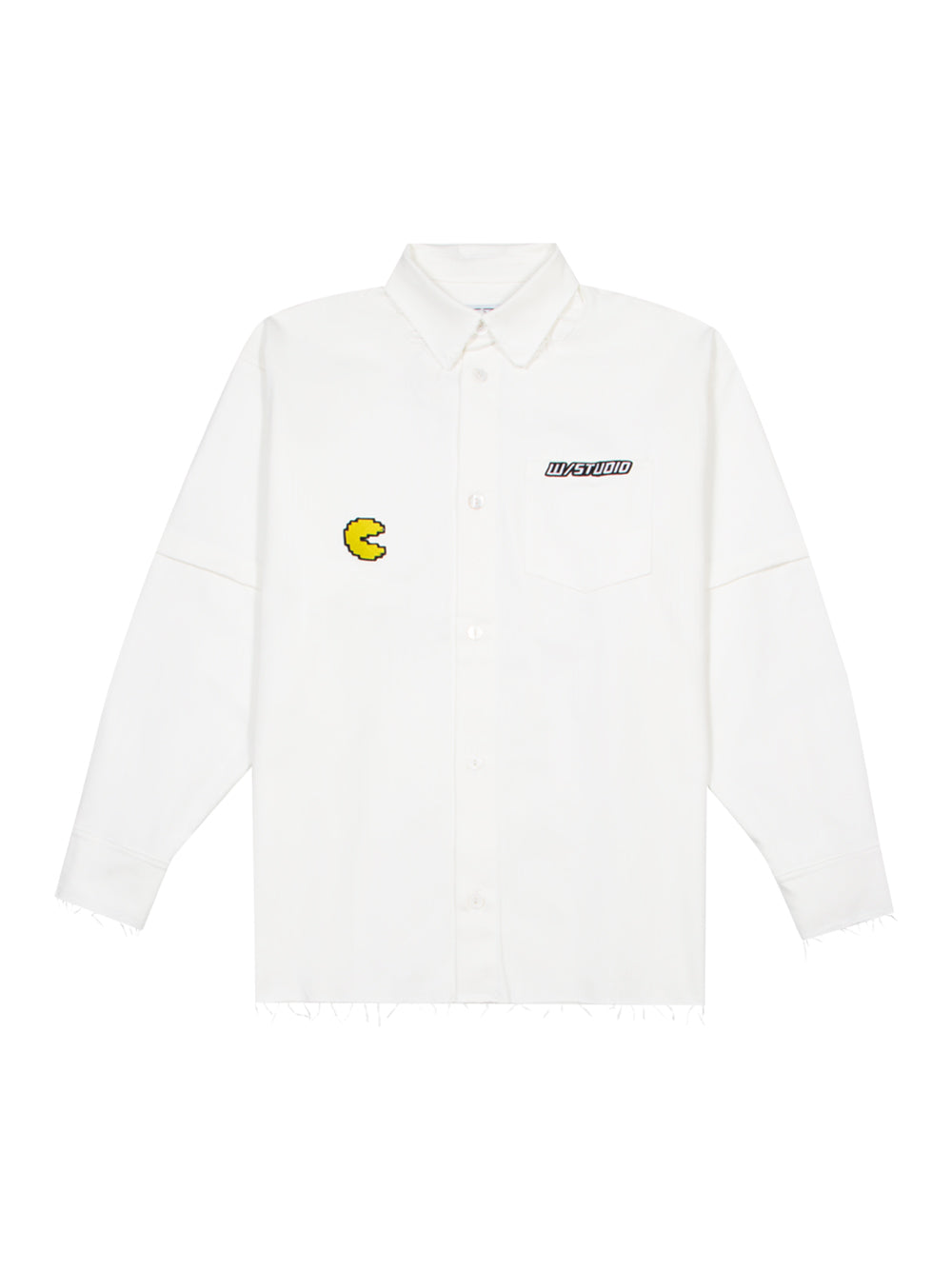 Denim Shirt (White Pizza)