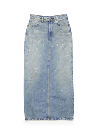 Denim Skirt (Light Blue)