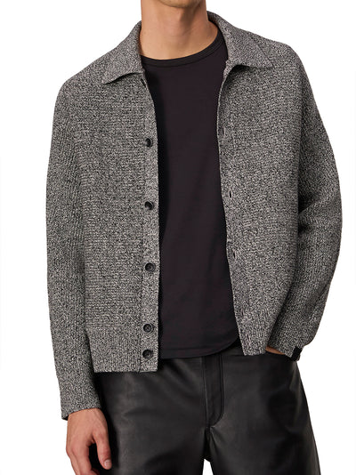 Dexter Marl Cardigan (Black Multi)