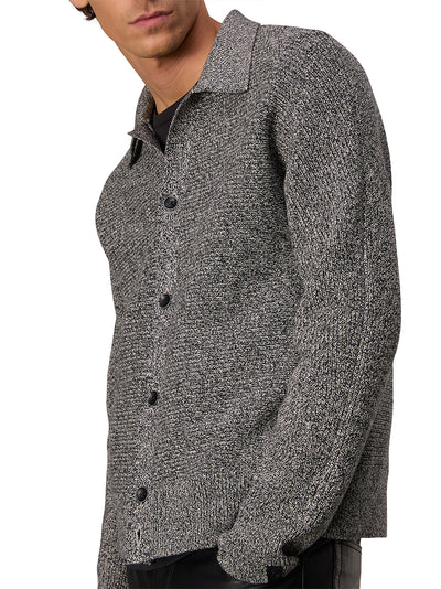 Dexter Marl Cardigan (Black Multi)
