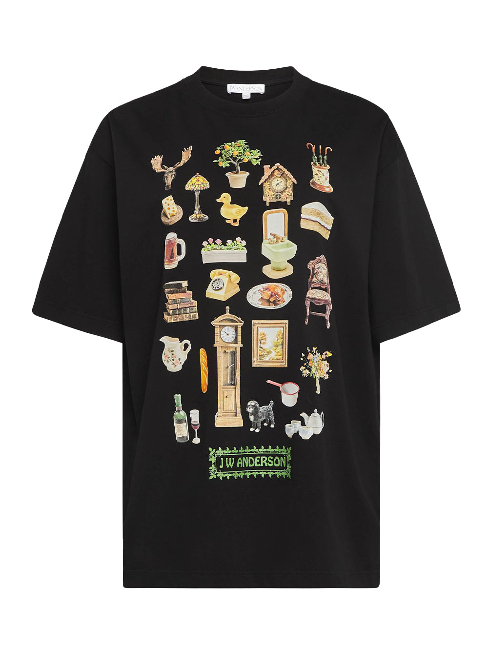 Diorama Printed T-Shirt (Black)