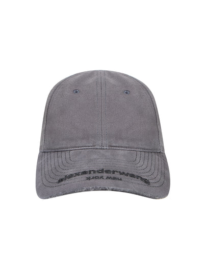 Distressed Baseball Cap (Washed Asphalt)