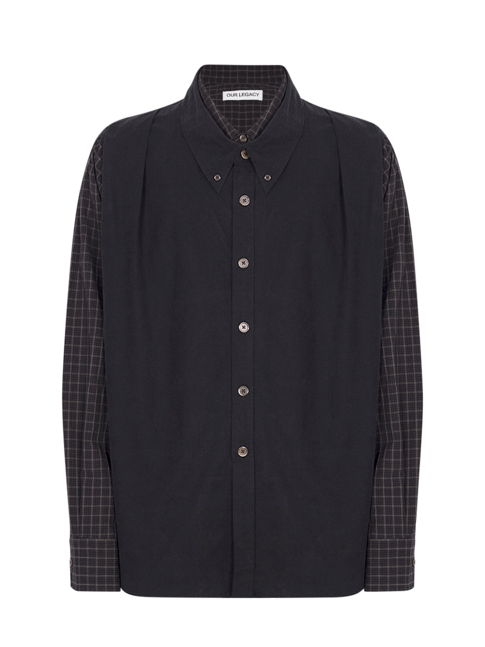 Double Borrowed Shirt (Black)