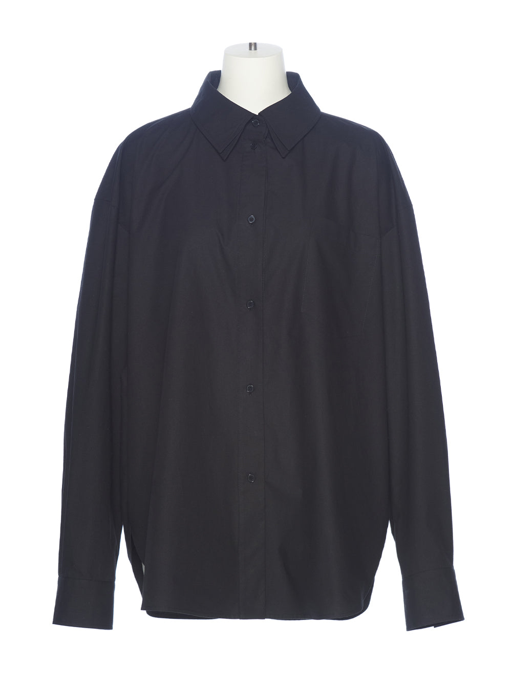 Double Collared Shirt (Black)