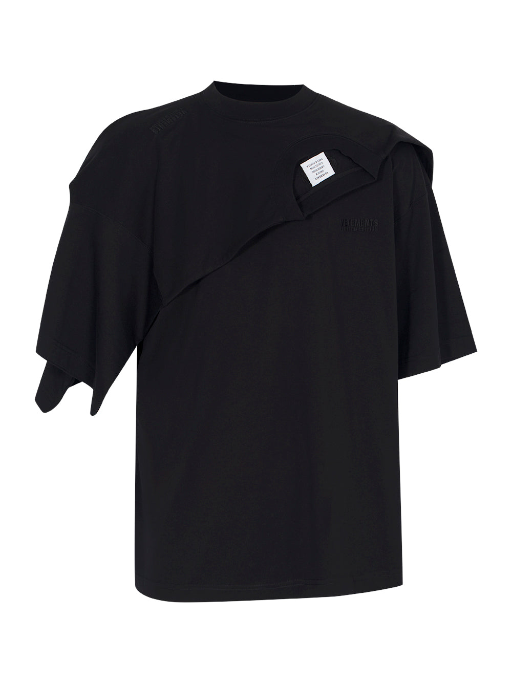 Double Layered T-Shirt (Black)