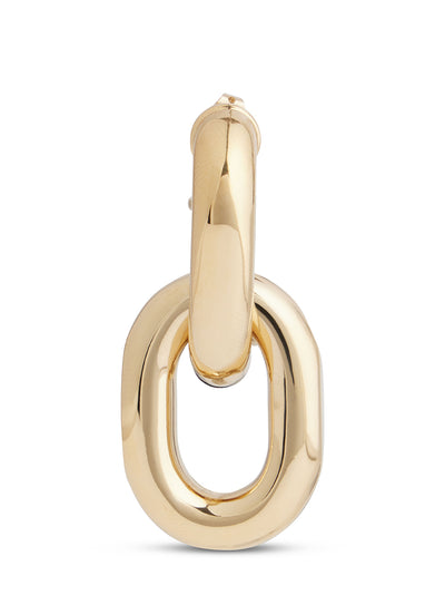 Double XL Link Earrings (Gold)