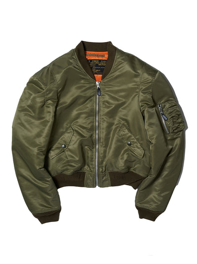 Robot Shoulder Bomber Jacket (Khaki)