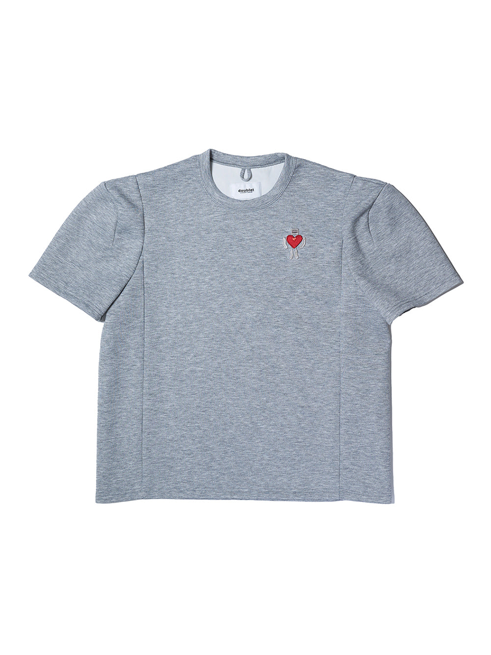 Robot Shoulder T-Shirt (Grey)