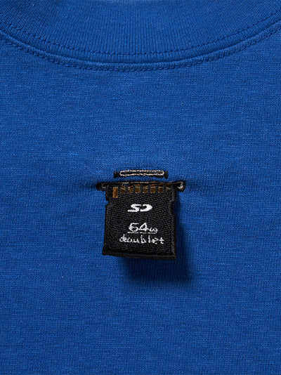 SD Card Embroidery T-Shirt (Blue)