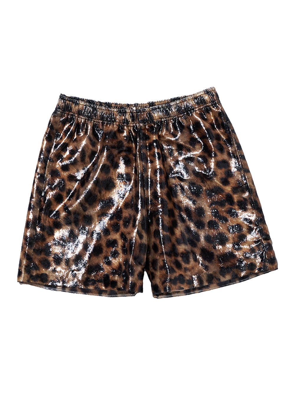 Summer Fur Short Pants (Leopard)