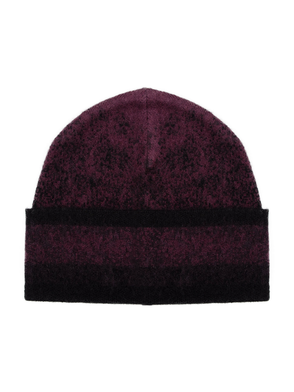 Downing Cashmere Blend Beanie (Burgundy Multi)