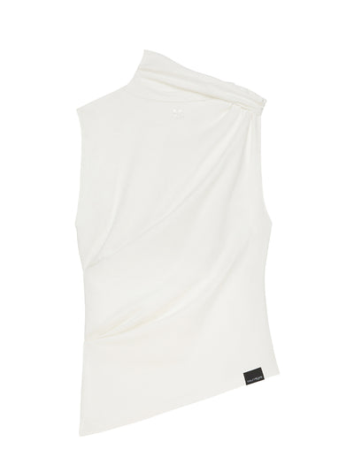 Draped Tank Top (Heritage White)