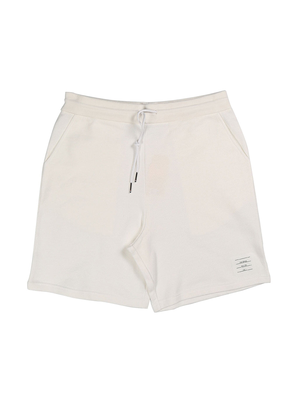 Drawstring-Fastening Shorts (Natural White)