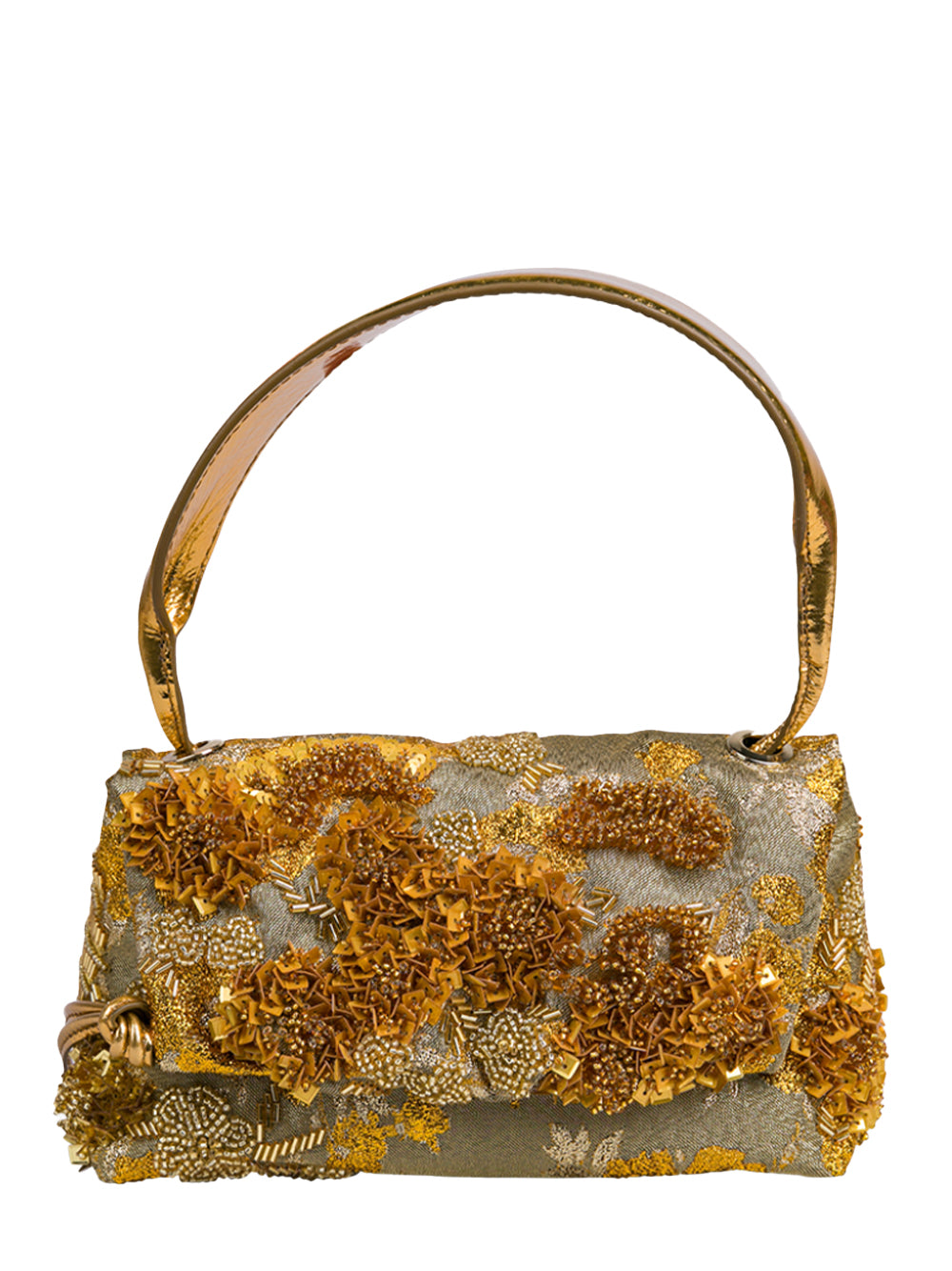 Embellished Tote (Gold)