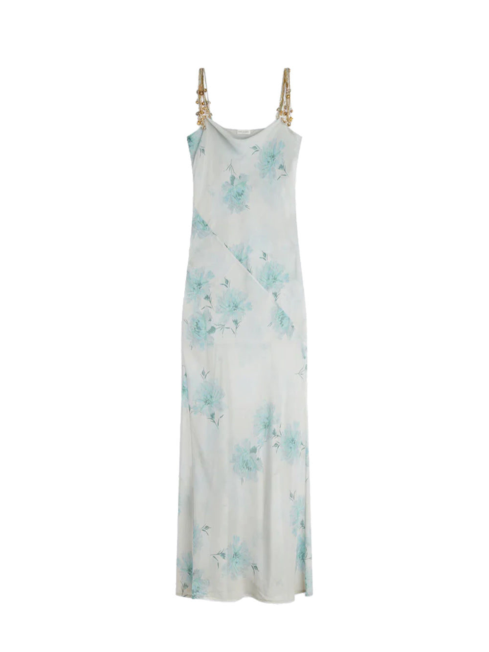 Jewel Strap Dress (Ivory)