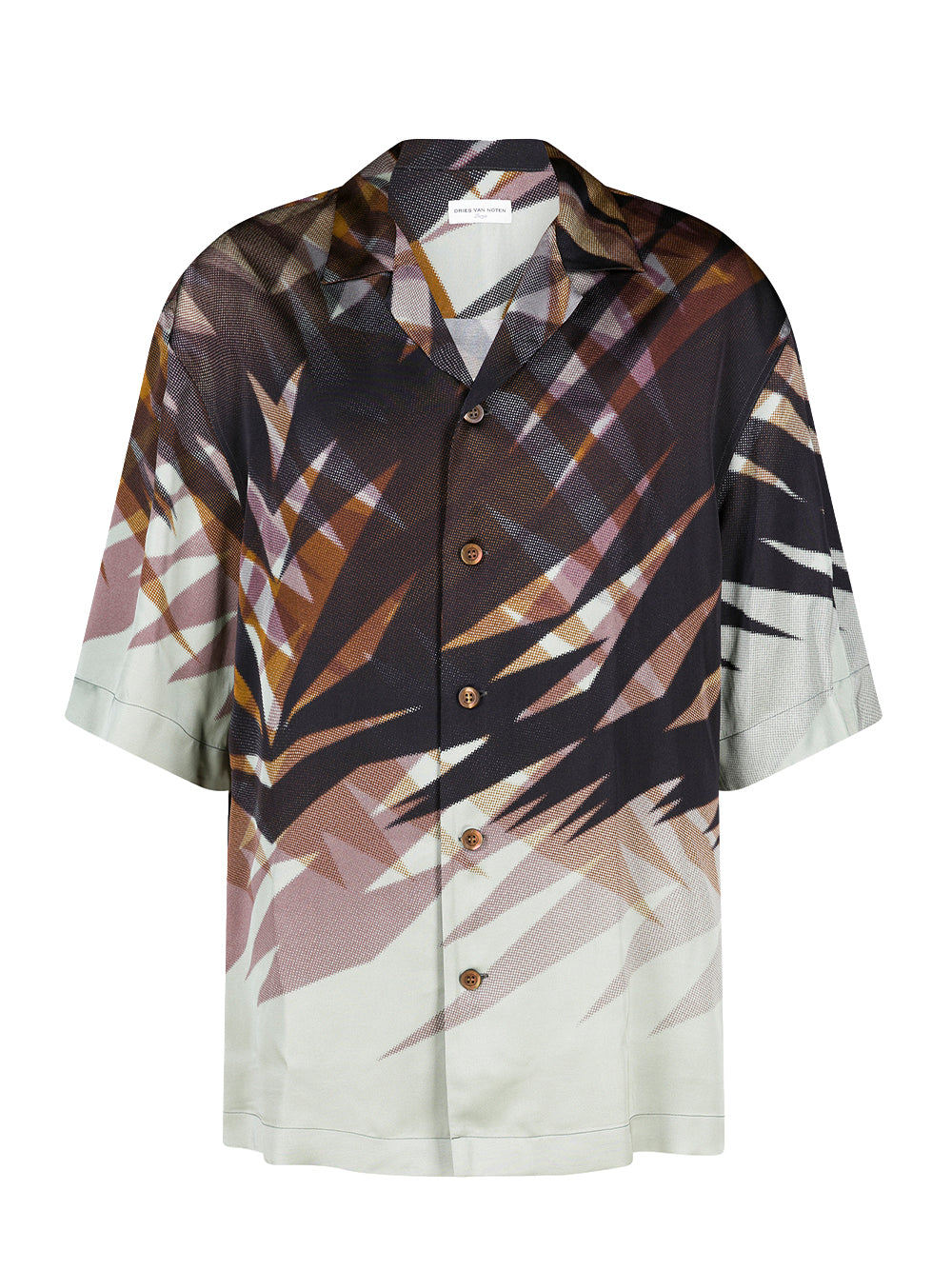 Satin Shirt (Brown)