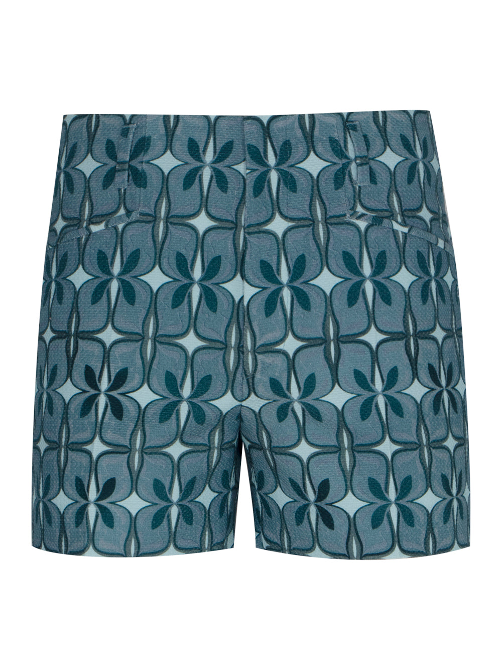 Paolo Tight Fitted Shorts (Blue)