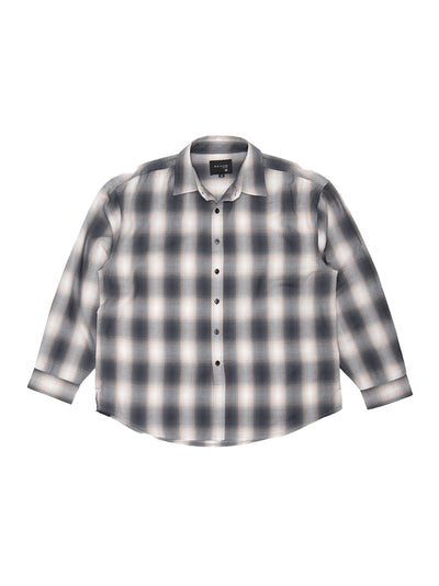 Drop Ls Shirt (Grey/Pink Check)