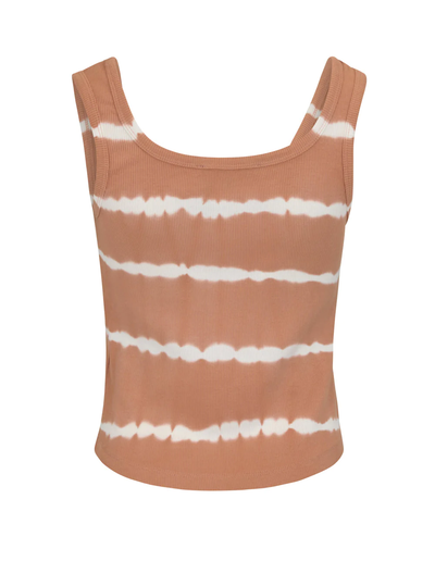 Women Tank Top Dune Rose/white