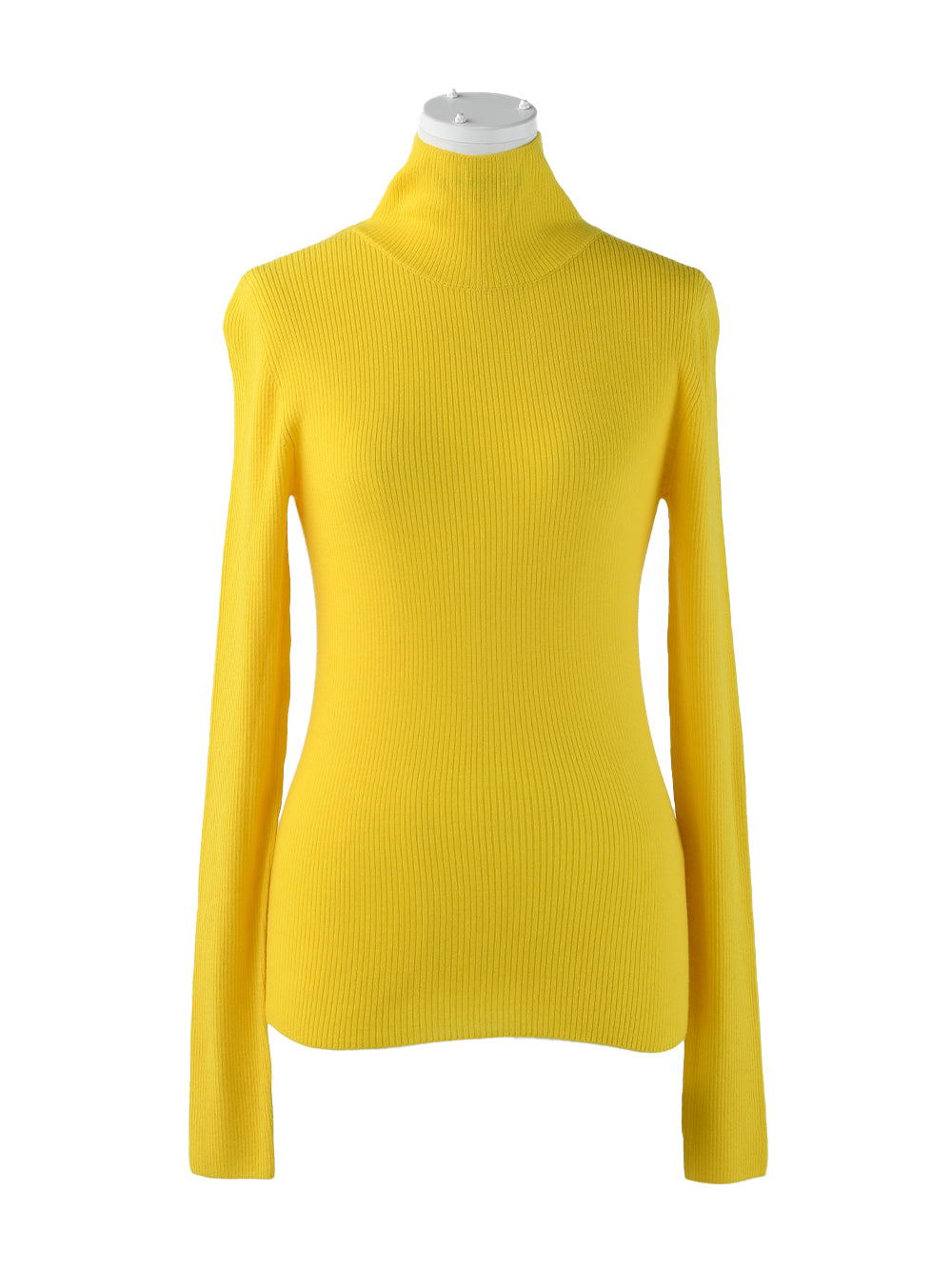 High-neck Pullover (Yellow)