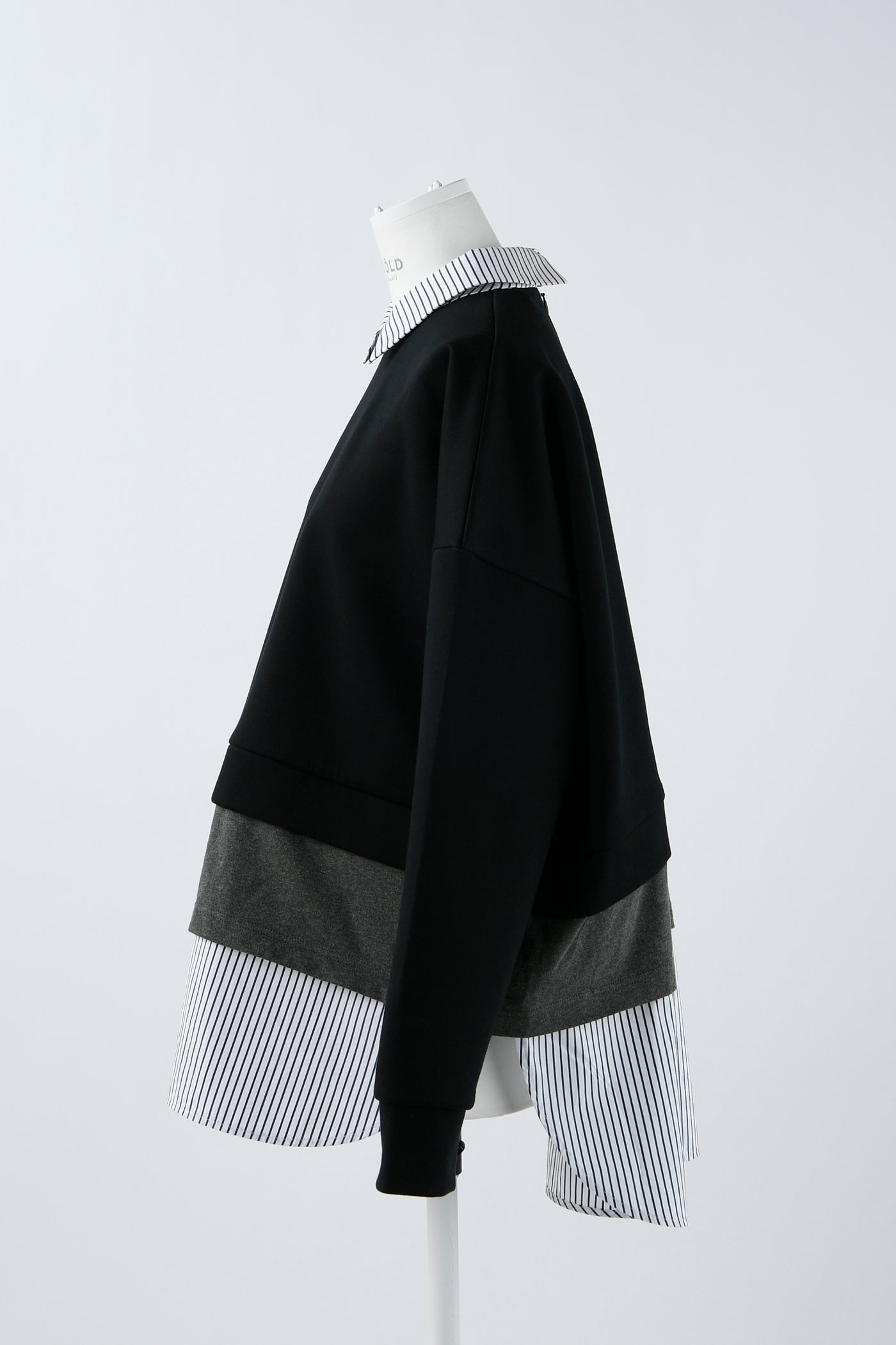 Layered Pullover (Dark Grey)