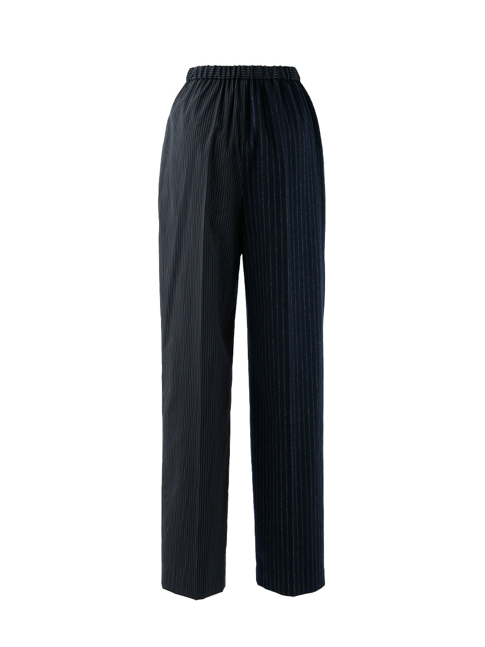 Straight - tailored Trousers (Dark Navy)