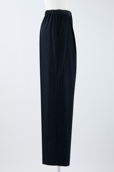 Straight - tailored Trousers (Dark Navy)