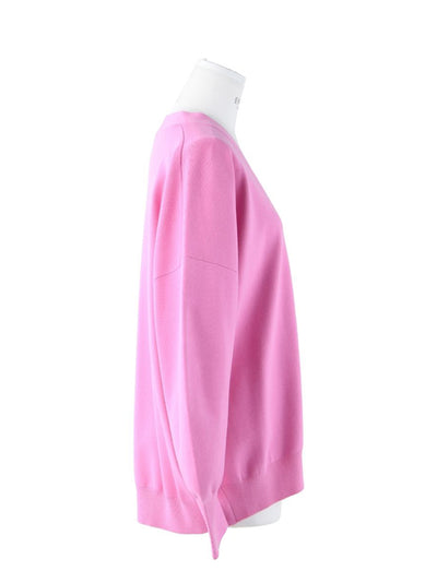 Curved Arm Cardigan (Pink)