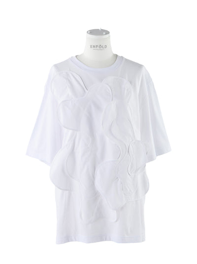Decorative Wave T-Shirt (White)