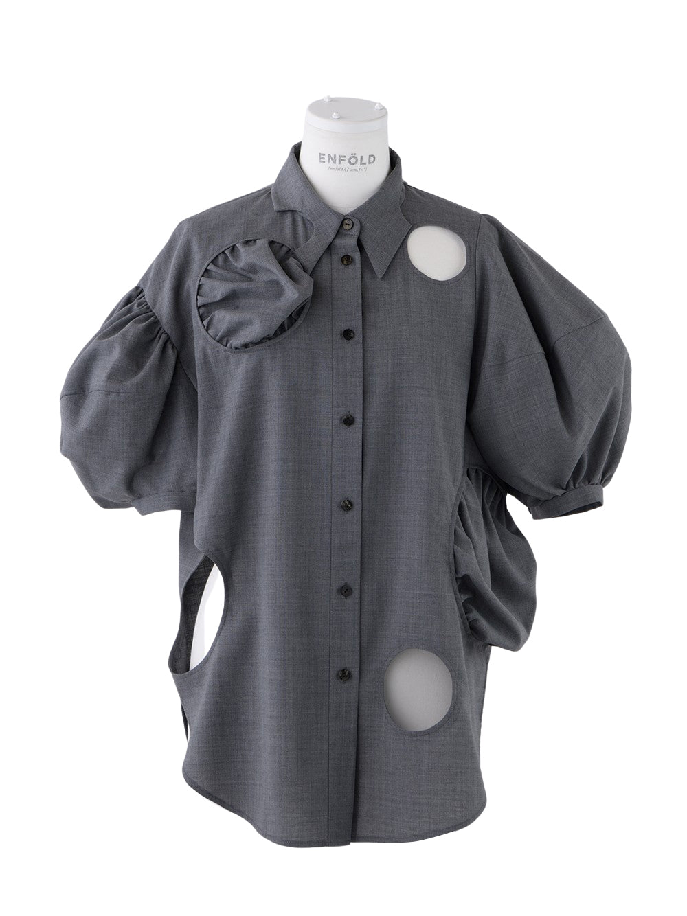 Hole Shirt (Top Gray)