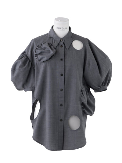 Hole Shirt (Top Gray)