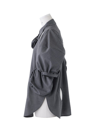 Hole Shirt (Top Gray)