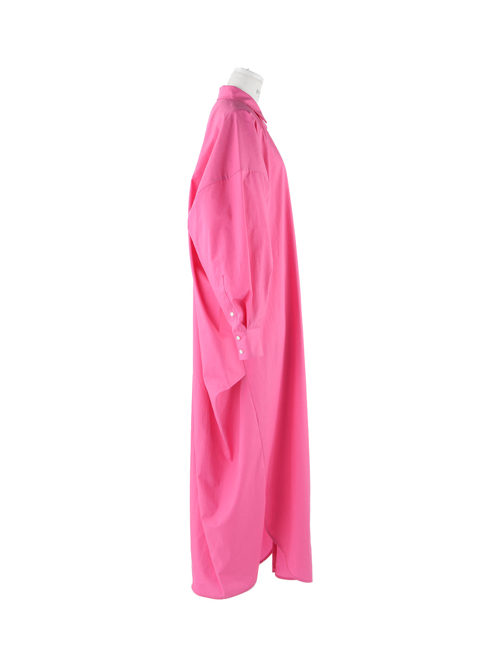 Long Shirt Dress (Light Pink)