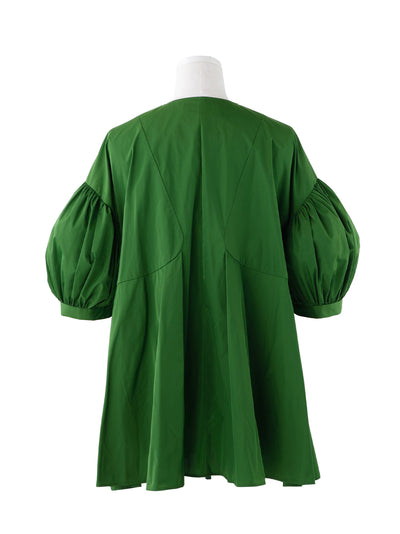 Two Way Blouse Blouson (Medium Green)