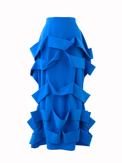 Waving Skirt (Medium Blue)