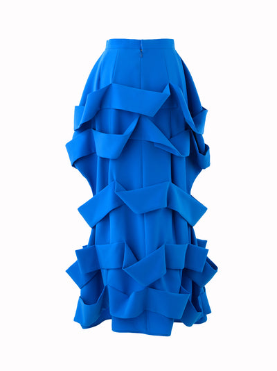 Waving Skirt (Medium Blue)