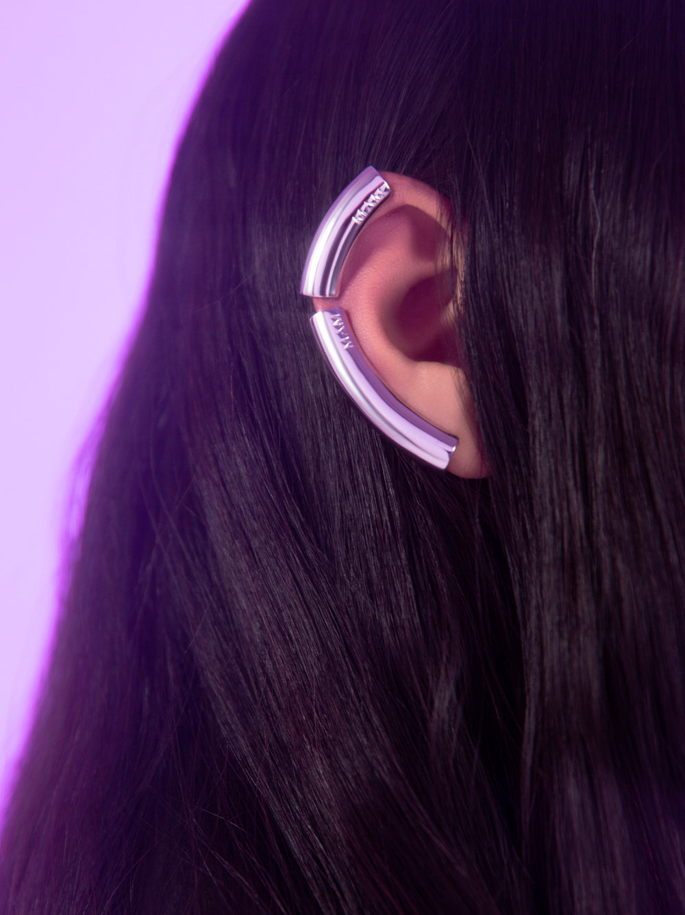 Ear Climber Full Ear (Silver)