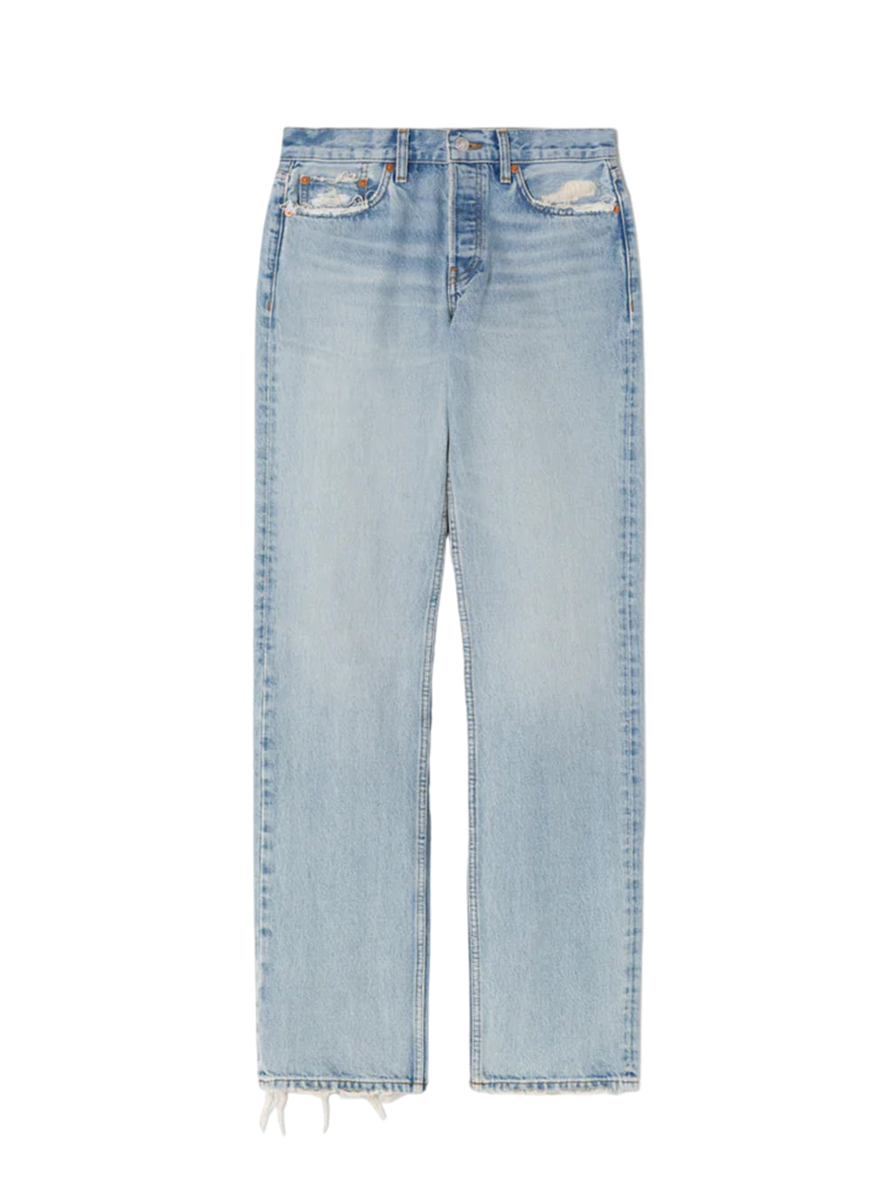 Easy Straight Jeans (Ripped Tide)