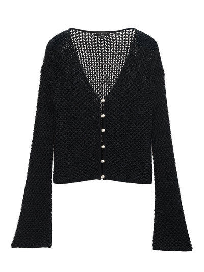 Ellie Knit Cardigan (Black)
