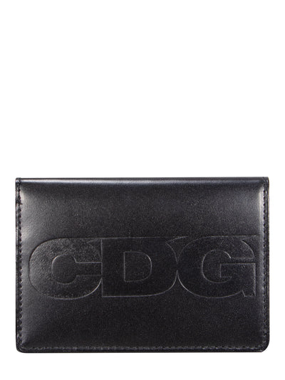 Embossed Logo Wallet (Black)