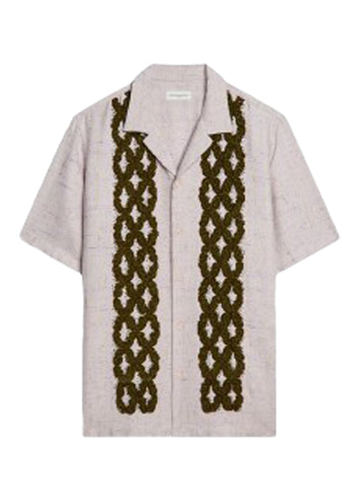 Embroidered Shirt (Lilac)